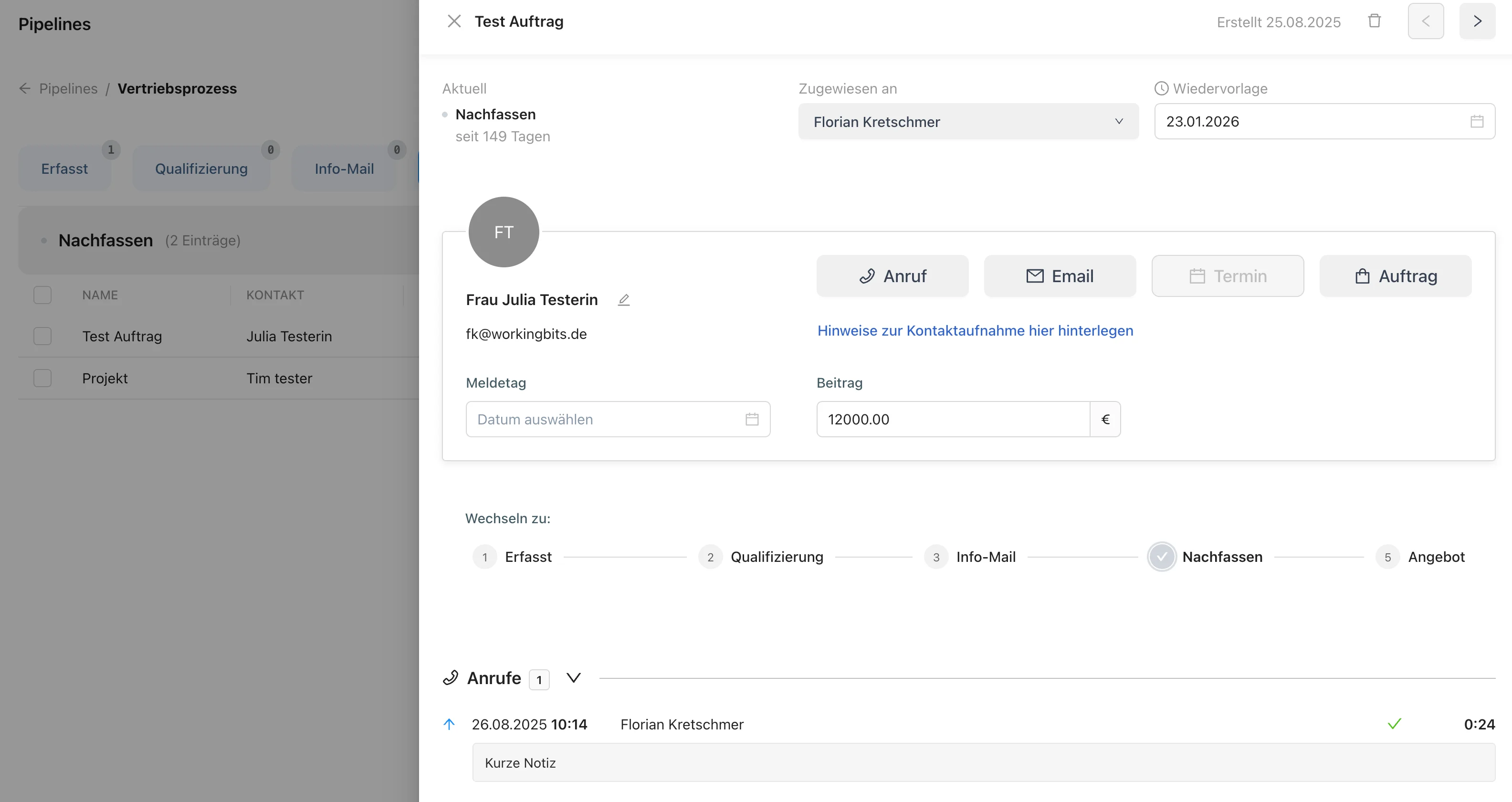 Vertriebsprozesse strukturiert abbilden in CRM Pipelines